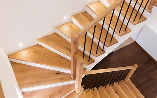 Staircase Remodel Closeup | Select Floors