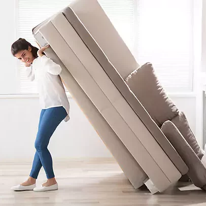 couple moving couch | Select Floors